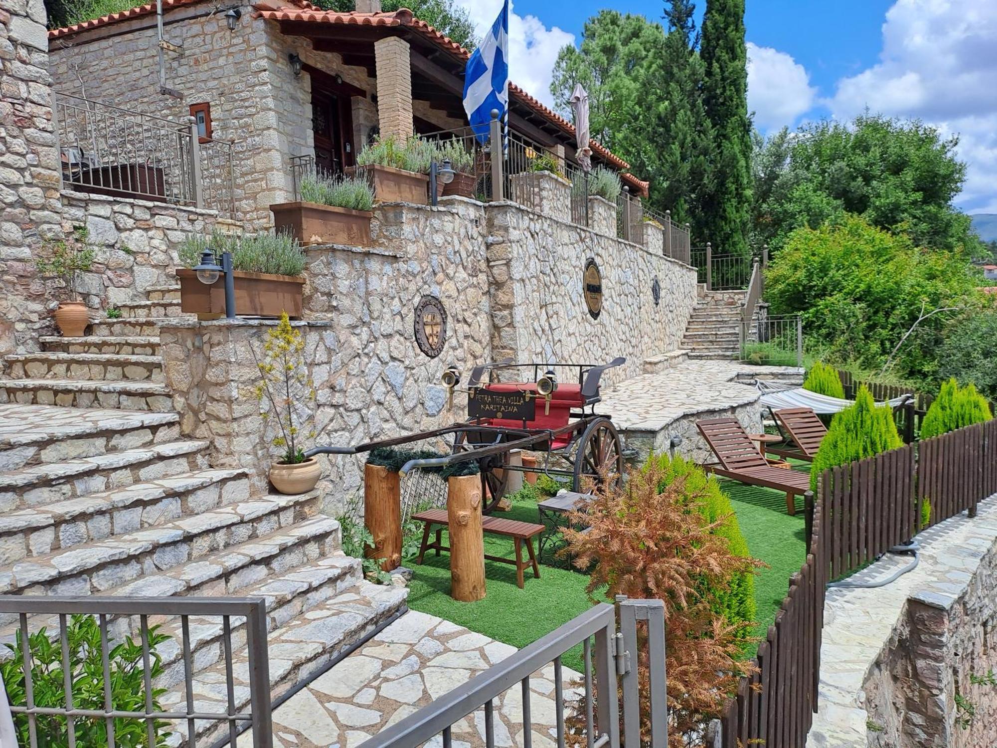 Petra Thea Villa Karítaina Dış mekan fotoğraf